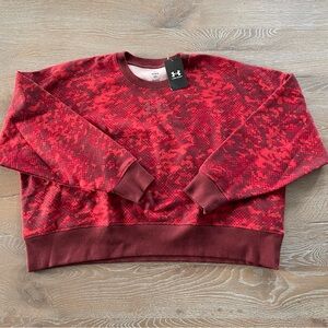 Cropped Under Armour Crew Sweatshirt - Large